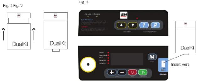 BH FITNESS LK700WS - INSTALLATION: - 1
