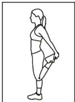 BH FITNESS LK700E CORE - Quadriceps Stretch - 4