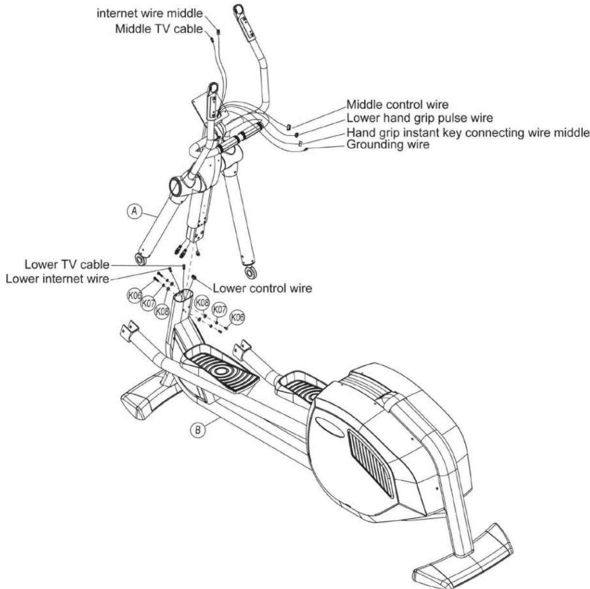 BH FITNESS LK700E CORE - Étirements des mollets et des tendons d'Achille - 3
