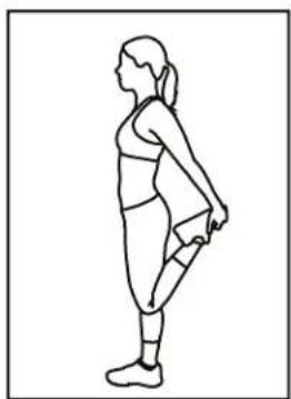BH FITNESS LK700X CORE - QUADRICEPS STRETCH - 4