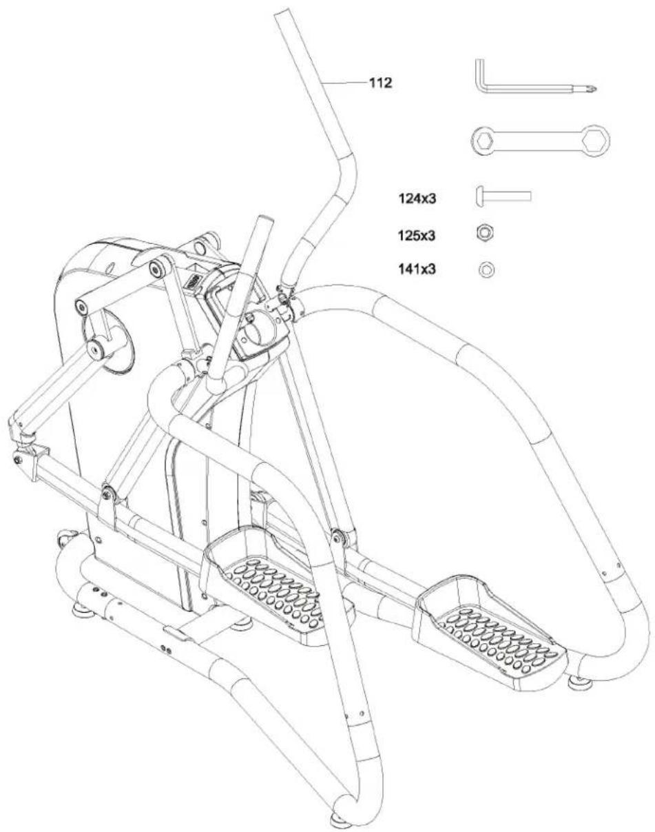 BH FITNESS LK700X CORE - INSTRUCTIONS D'ASSEMBLAGE - 1