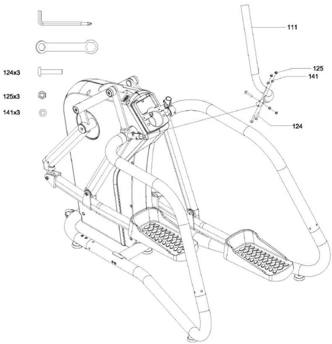 BH FITNESS LK700X CORE - ASSEMBLY INSTRUCTIONS - 1