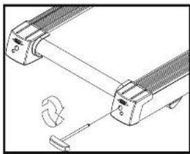 BH FITNESS LK500Ti - BELT ADJUSTMENTS - 1