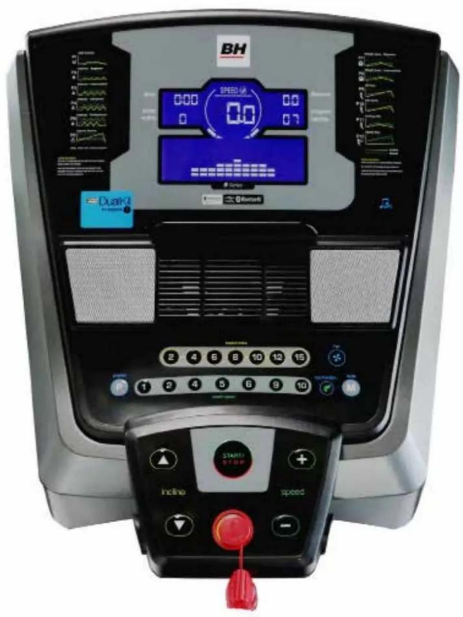 BH FITNESS S1TiB - FONCTIONNEMENT DE LA CONSOLE - 1
