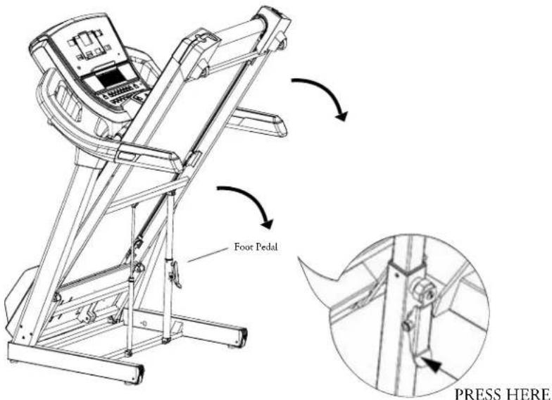 BH FITNESS S1TiB - UNFOLDING THE TREADMILL - 1