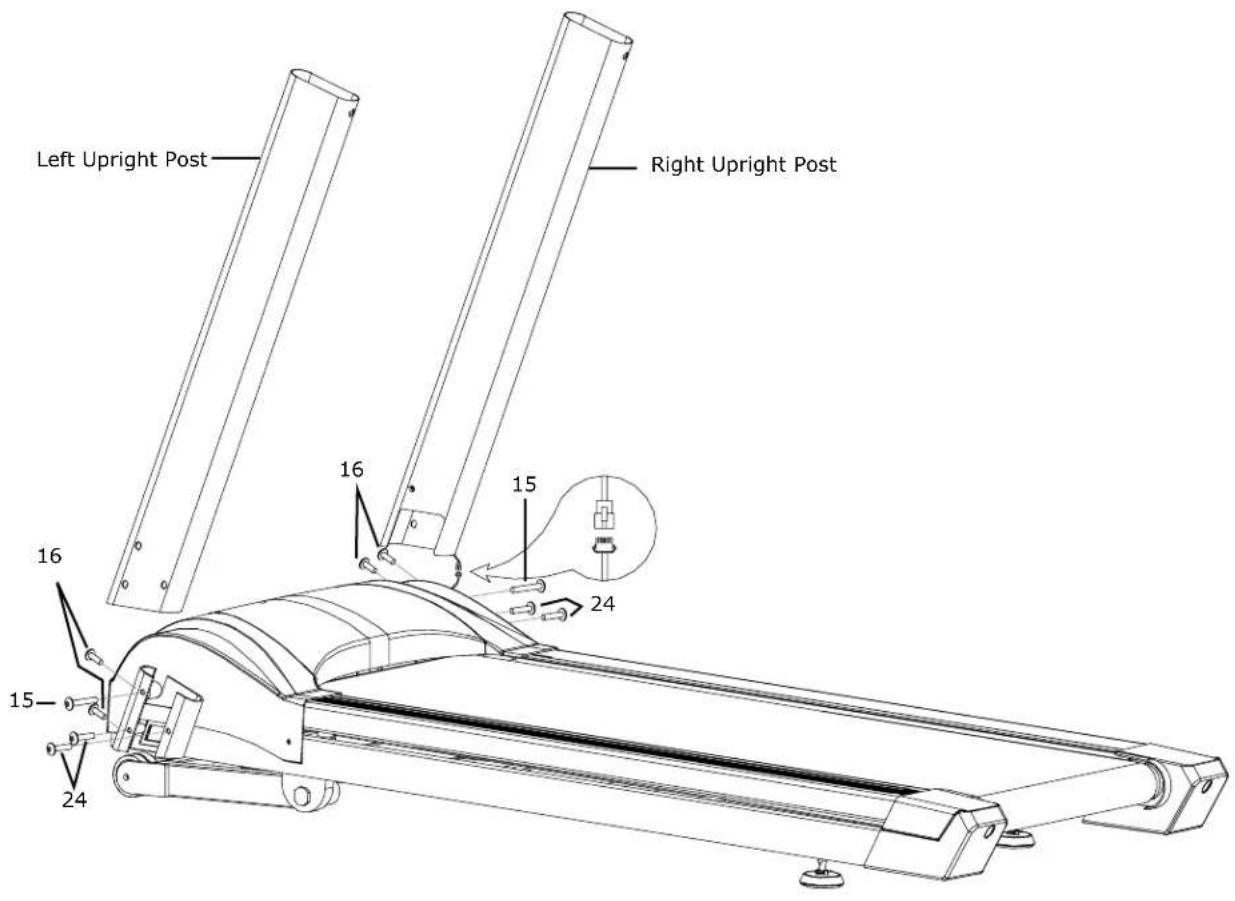 BH FITNESS S7TiB - STEP 1 (this step will require two people) - 1
