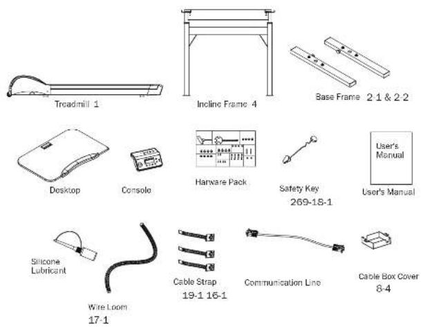 BH FITNESS LK500WS - ASSEMBLY DESCRIPTION - 1