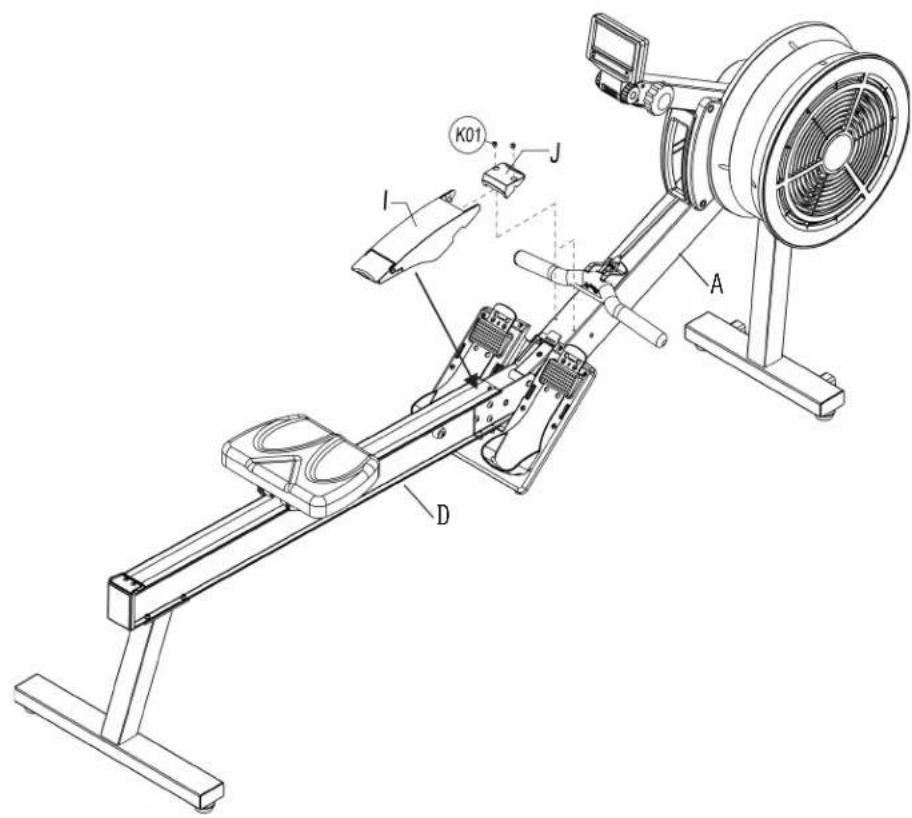 BH FITNESS LK700RW - STEP 6: Installing the Cosmetic Covers - 1