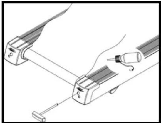 BH FITNESS S3TiB - BELT ADJUSTMENTS - 2