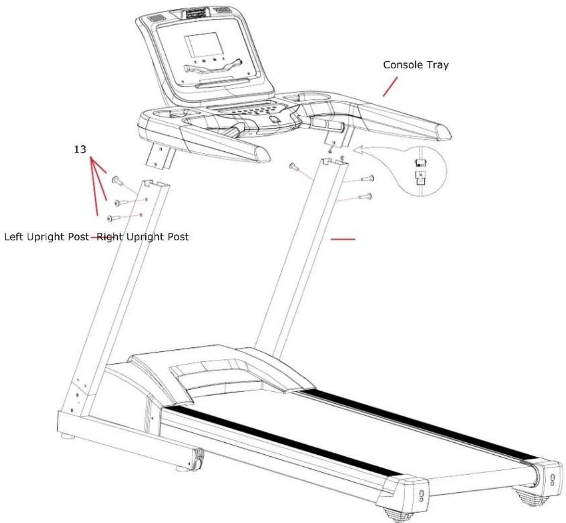 BH FITNESS S3TiB - STEP 3 (this step will require two people) - 1