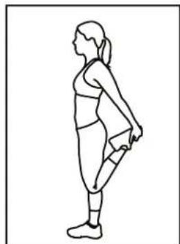 BH FITNESS LK700T CORE - QUADRICEPS STRETCH - 4