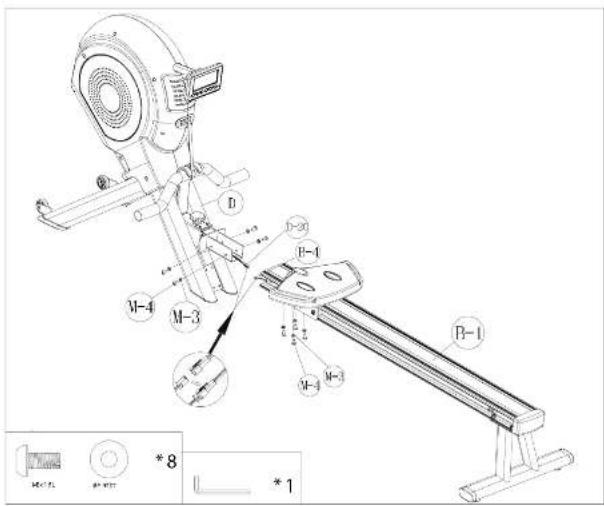 BH FITNESS S1RW - STEP 3 - 1
