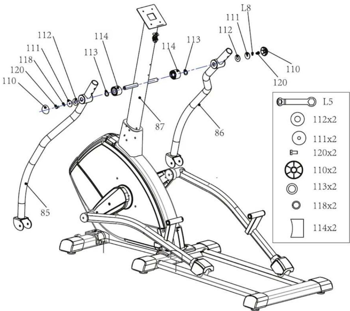 BH FITNESS S1XiB - Étape 5 - 1