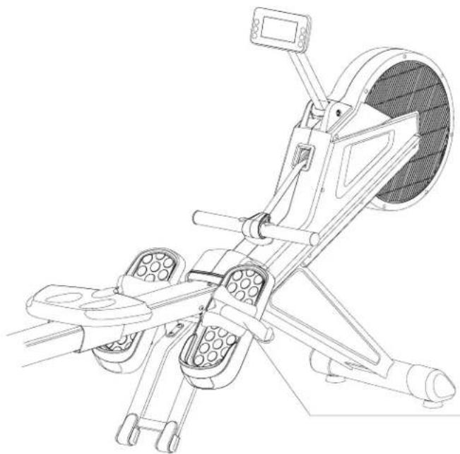 BH FITNESS LK500RW - Étape 11: réglage de la courroie - 2
