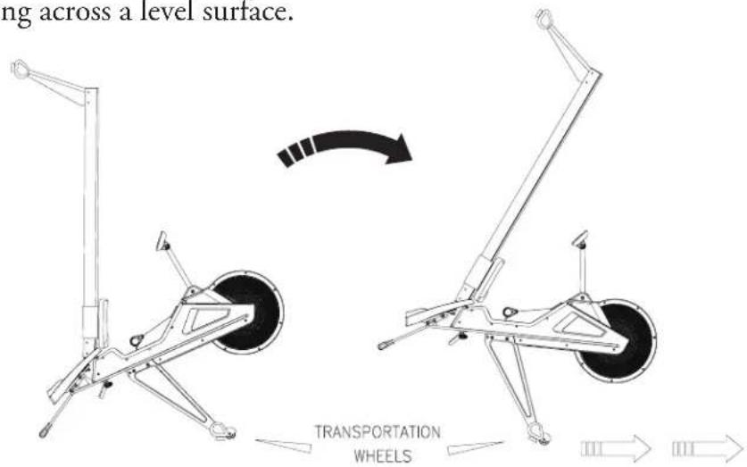 BH FITNESS LK500RW - STEP 9: How to Move the Machine - 1