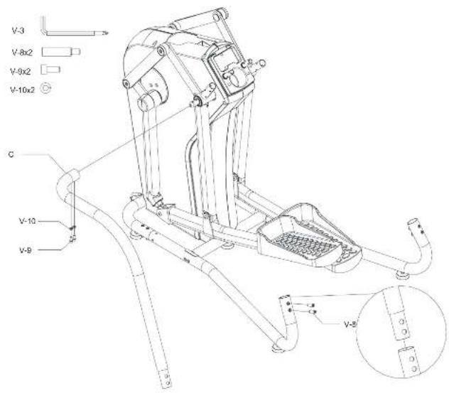 BH FITNESS S3XiB - INSTRUCTIONS D'ASSEMBLAGE - 1