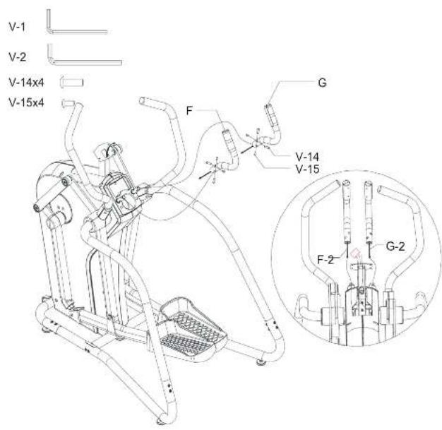 BH FITNESS S3XiB - ASSEMBLY INSTRUCTIONS - 1