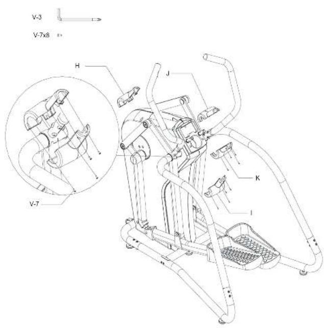 BH FITNESS S3XiB - ASSEMBLY INSTRUCTIONS - 1