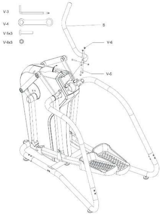 BH FITNESS S3XiB - ASSEMBLY INSTRUCTIONS - 2