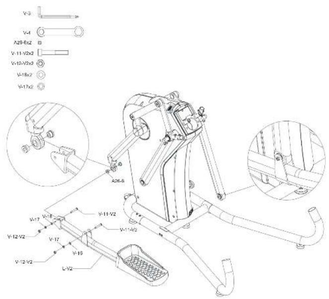 BH FITNESS S3XiB - ASSEMBLY INSTRUCTIONS - 1
