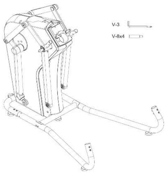 BH FITNESS S3XiB - INSTRUCTIONS D'ASSEMBLAGE - 1