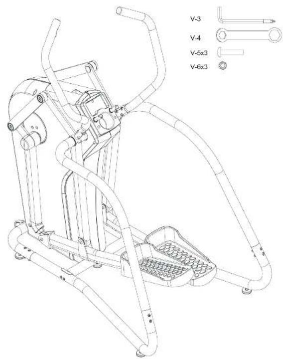 BH FITNESS S3XiB - ASSEMBLY INSTRUCTIONS - 3
