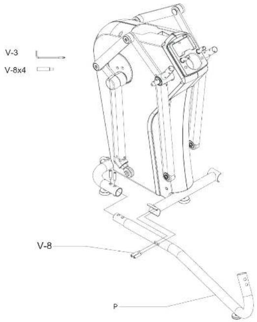 BH FITNESS S3XiB - INSTRUCTIONS D'ASSEMBLAGE - 1