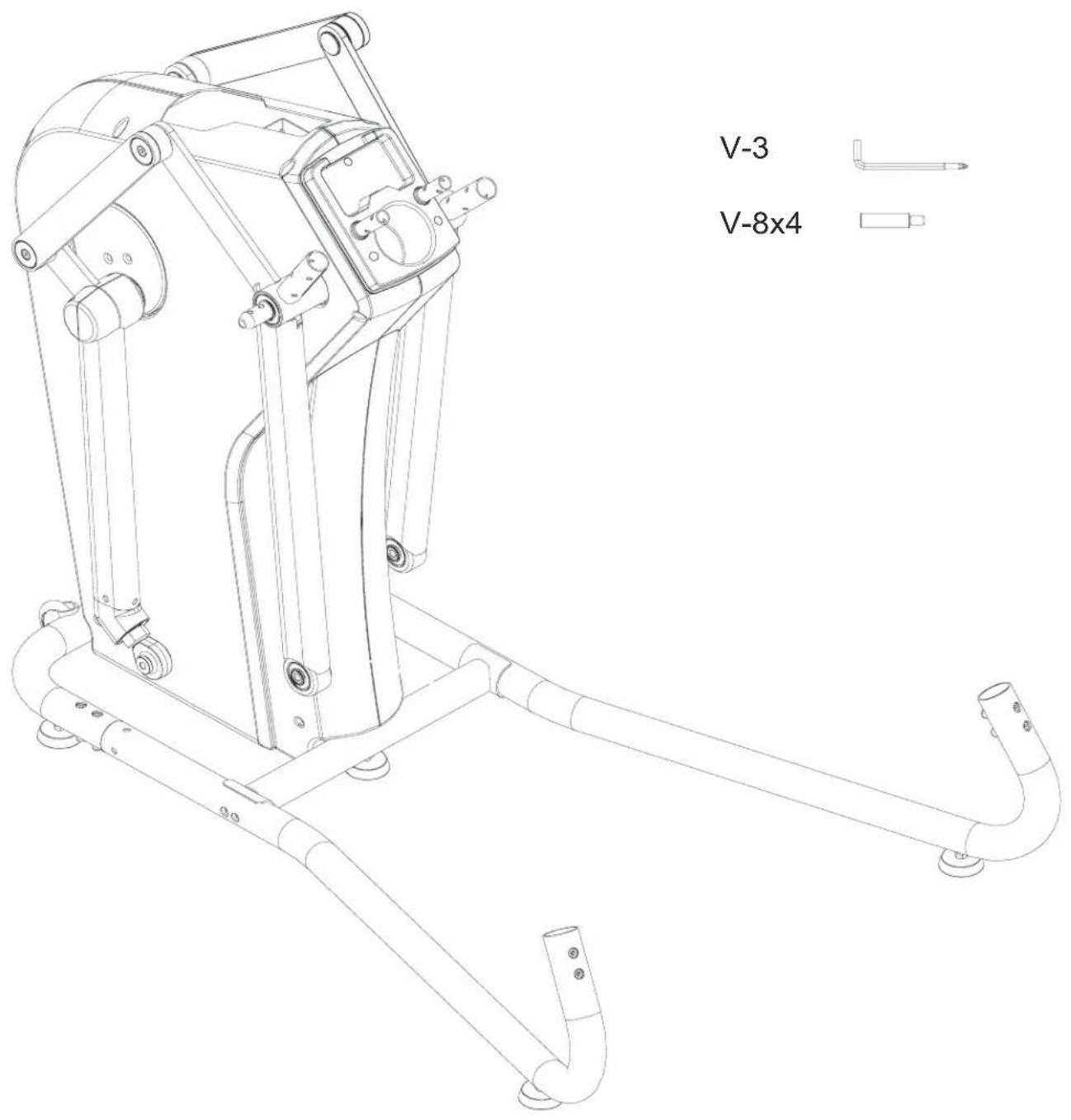 BH FITNESS S5XiBCOM - INSTRUCTIONS D'ASSEMBLAGE - 1