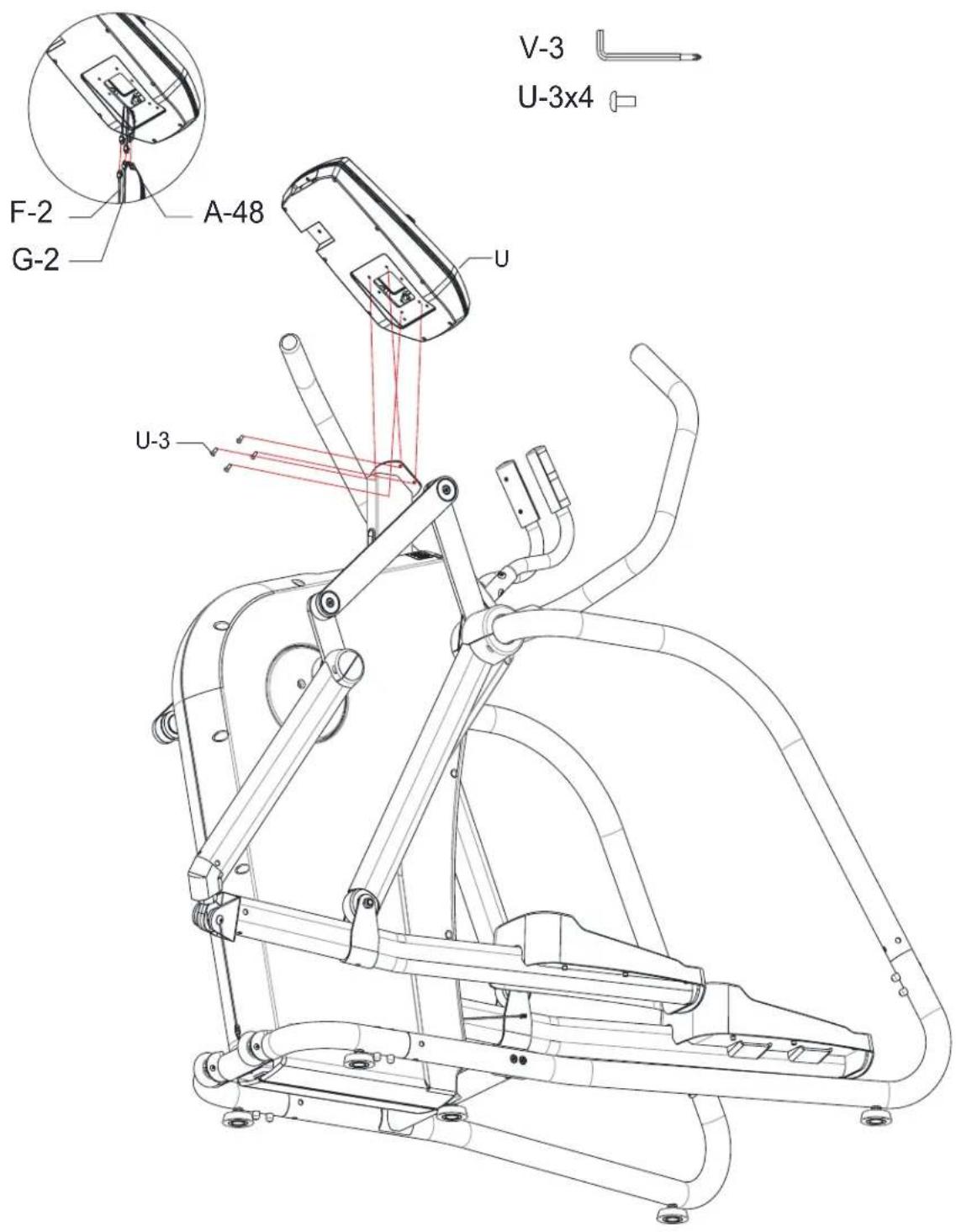 BH FITNESS S5XiBCOM - INSTRUCTIONS D'ASSEMBLAGE - 1