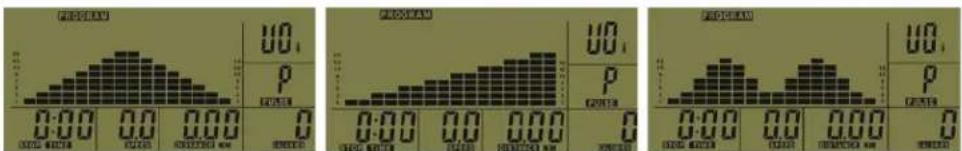 BH FITNESS S5XiBCOM - PROGRAM MODE - 2