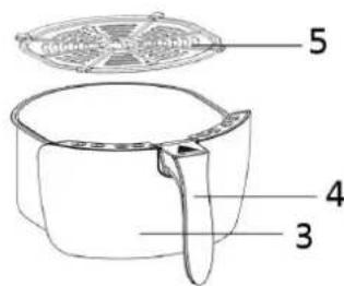 Emerio AF115668.5 - PARTS DESCRIPTION - 1