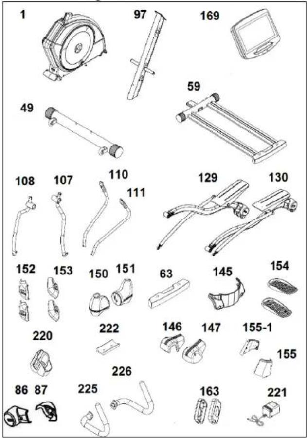 BH FITNESS LK8150 (TV) - 1