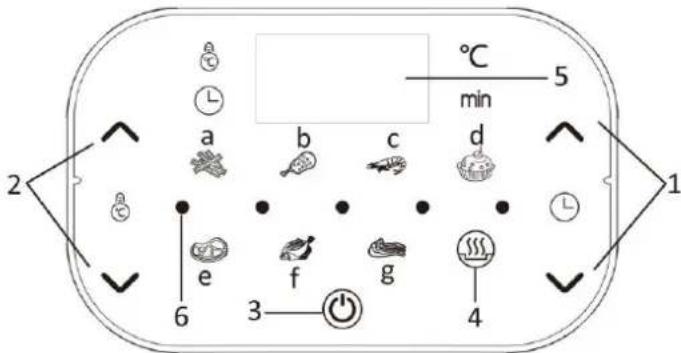 Emerio AF123544.1 - Control penal and display - 1