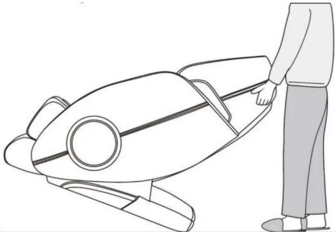 Maxxus MX 12.0z - Transport de votre fauteuil de massage - 1
