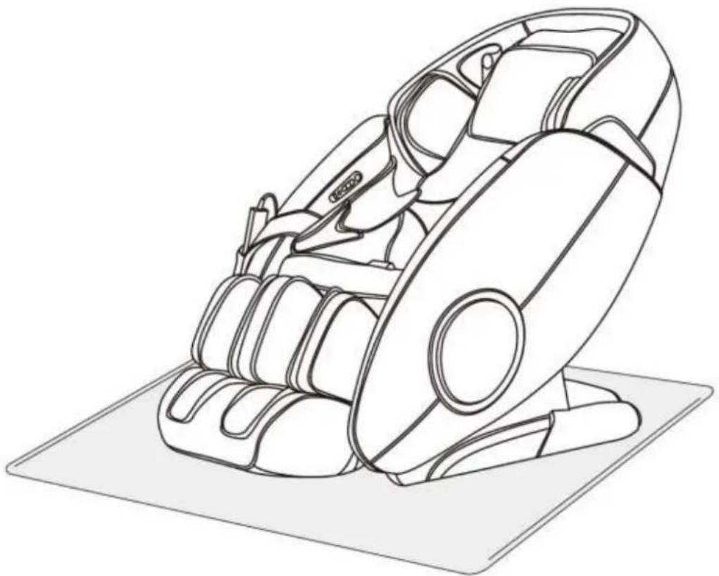 Maxxus MX 12.0z - Installation de votre fauteuil de massage : - 1