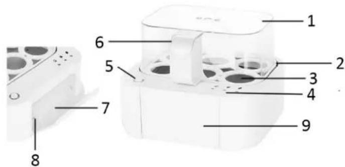 Emerio EB115560.10 - DESCRIPTION DES PIÈCES - 1