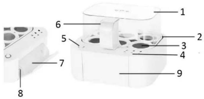 Emerio EB115560.12 - BEZEICHNUNG DER TEILE - 1