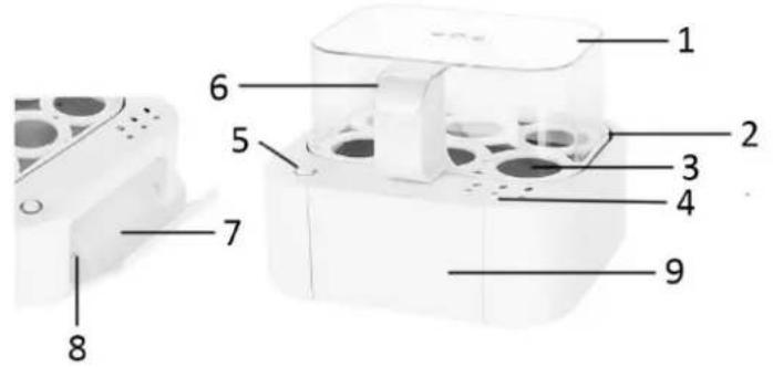Emerio EB115560.14 - Description des pièces - 1