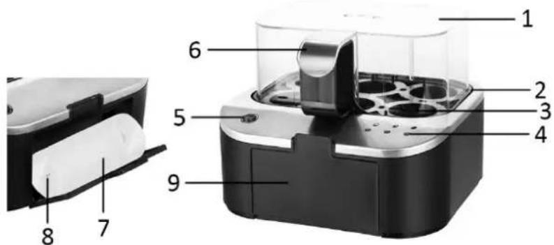 Emerio EB123177.9 - PARTS DESCRIPTION - 1