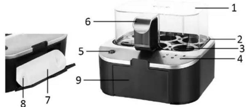 Emerio EB123177.9 - Description des PIECES - 1
