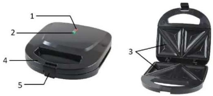 Emerio ST109724.13 - PARTS DESCRIPTION - 1