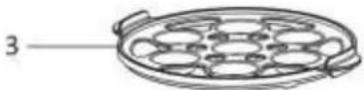 Emerio EB122158.2 - Description des PIECES - 4