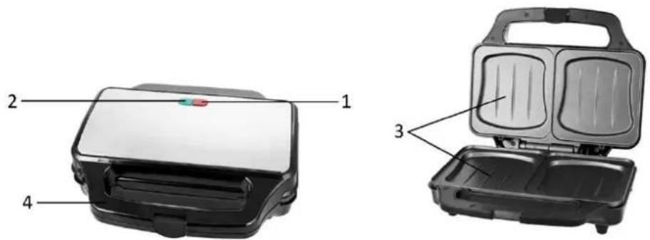 Emerio ST126641.2 - PARTS DESCRIPTION - 1