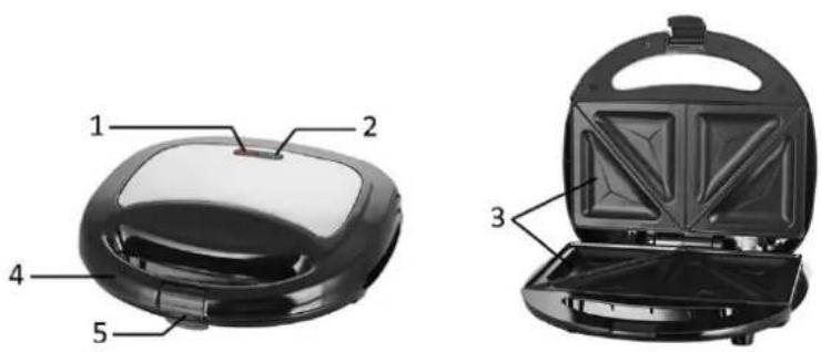 Emerio ST120889.1 - PARTS DESCRIPTION - 1