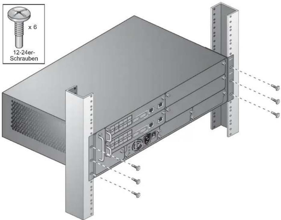 DELL W6000 - Rackmontage des Gehäuses - 4