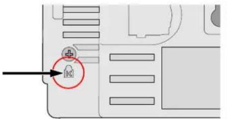 DELL WAP124125 - セキュリティケーブルの接続 - 1
