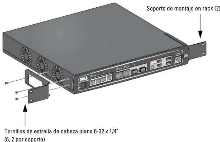 DELL PowerConnect W651 - Instalación en un rack de telecomunicaciones - 1