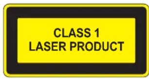 CLASS 1 LASER PRODUCT