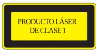 PRODUCTO LÁSER DE CLASE 1