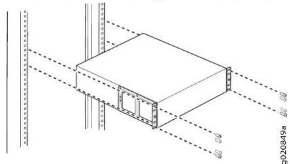 DELL PowerConnect JEX4500 - Part 2: Mount the Switch - 1